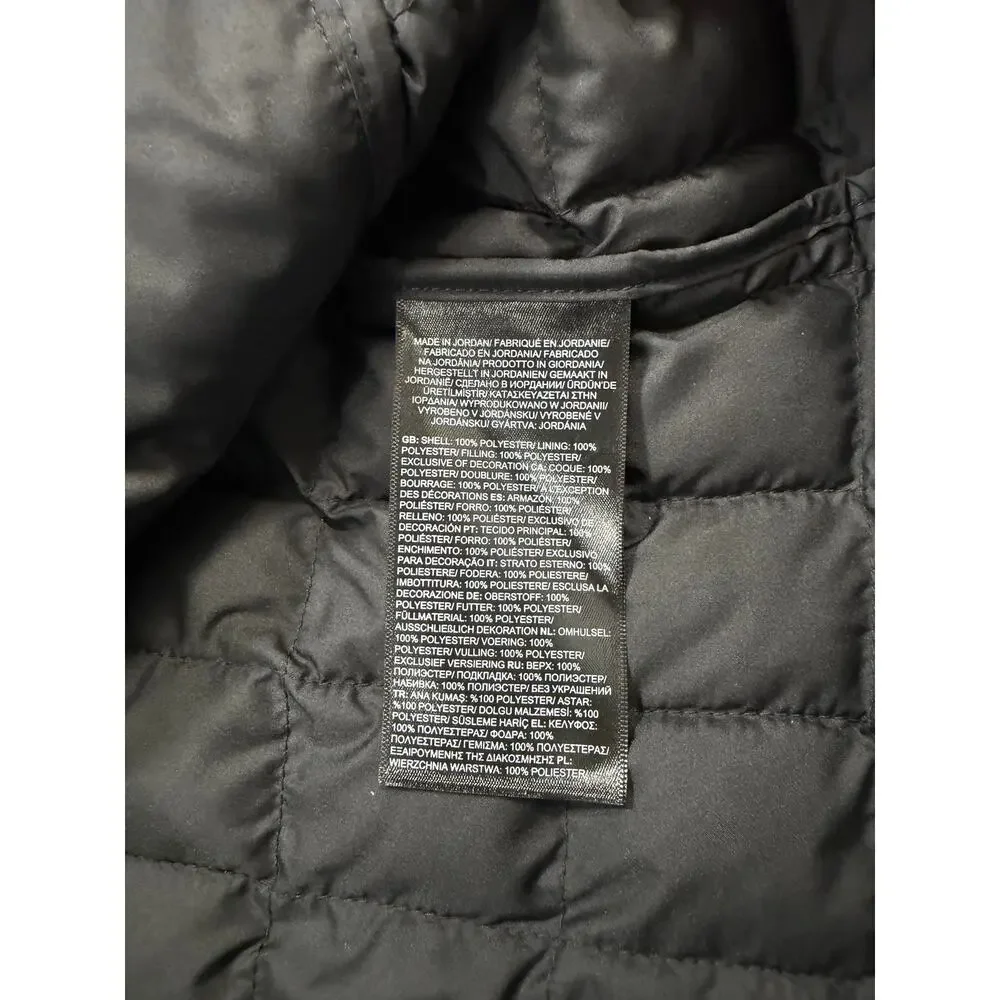 North Face Thermoball Puffer Jacket Black Size Medium NEW Quilted Outdoors